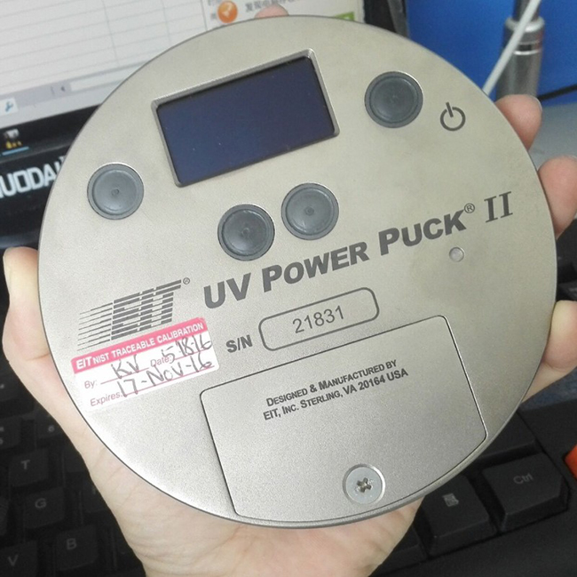 Portable UV Light Meter EIT POWER PUCK II