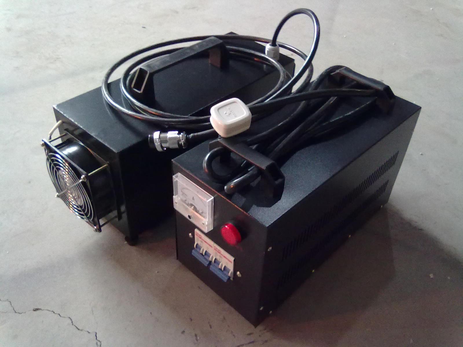 Handbediende UV-bestralingsmachine die coatings voor het overspuiten van auto's uithardt