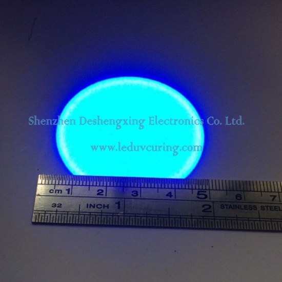 Standaard LED-uniforme optische lens voor UV-LED-spotlichtbron UV-uithardingsapparatuur