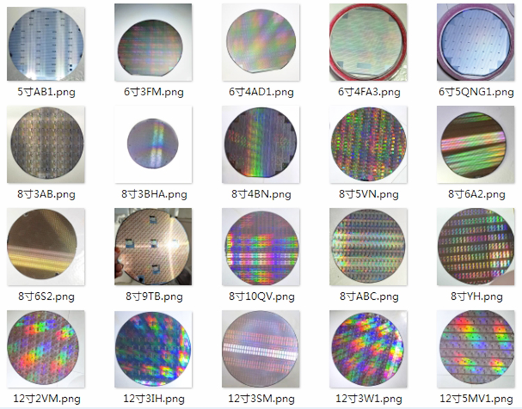 dummy wafer-testchip