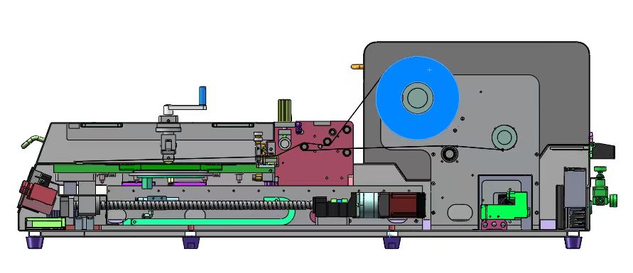 detailfoto van de wafermounter